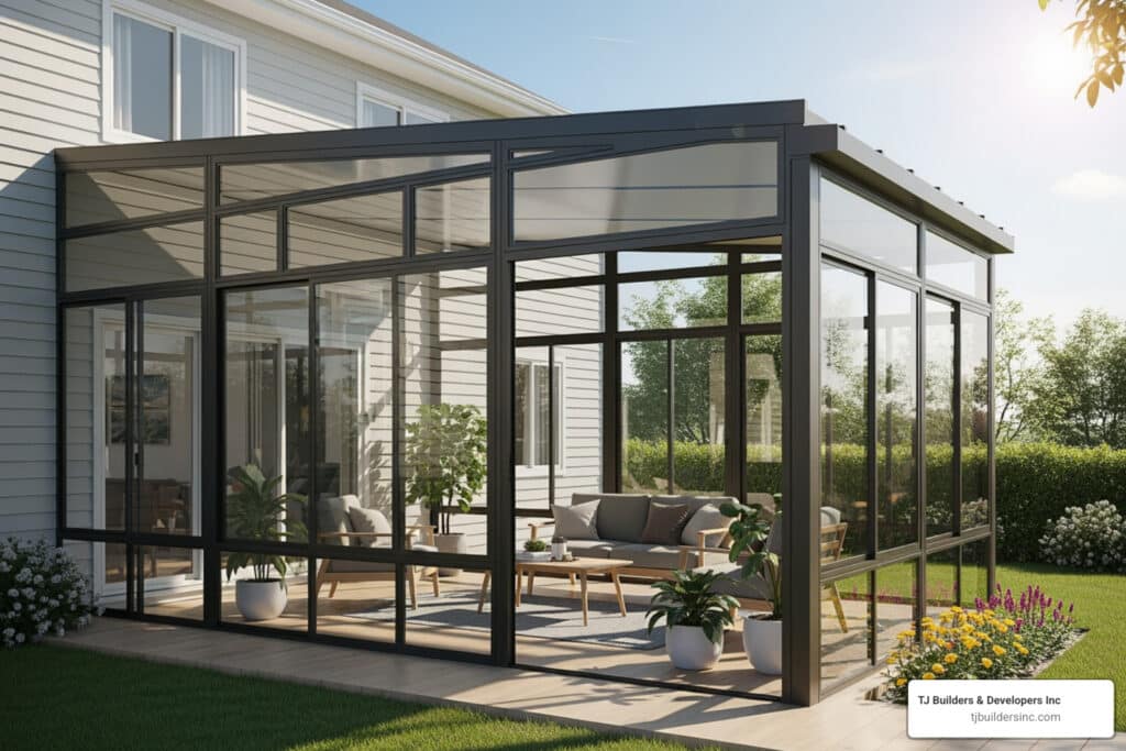 prefab sunroom addition