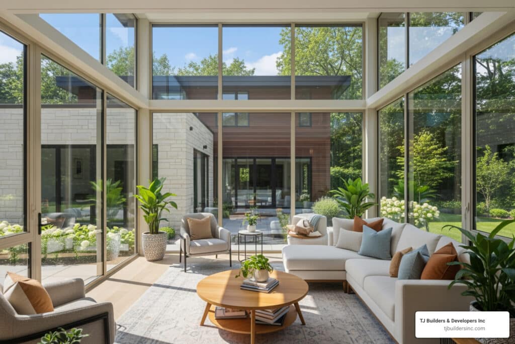 building a sunroom addition