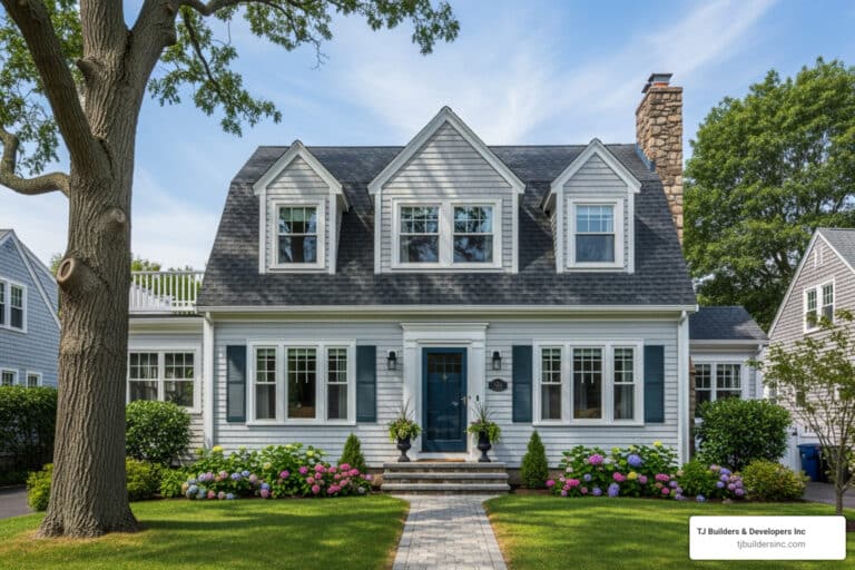 addition on cape cod style home