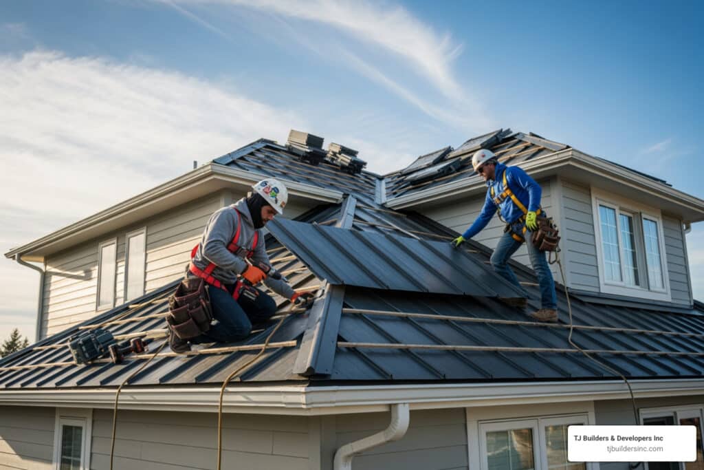 metal roofing contractors near me