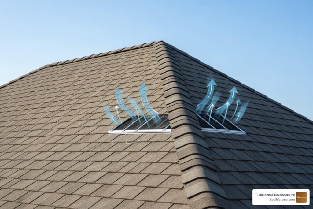 dry ridge ventilation