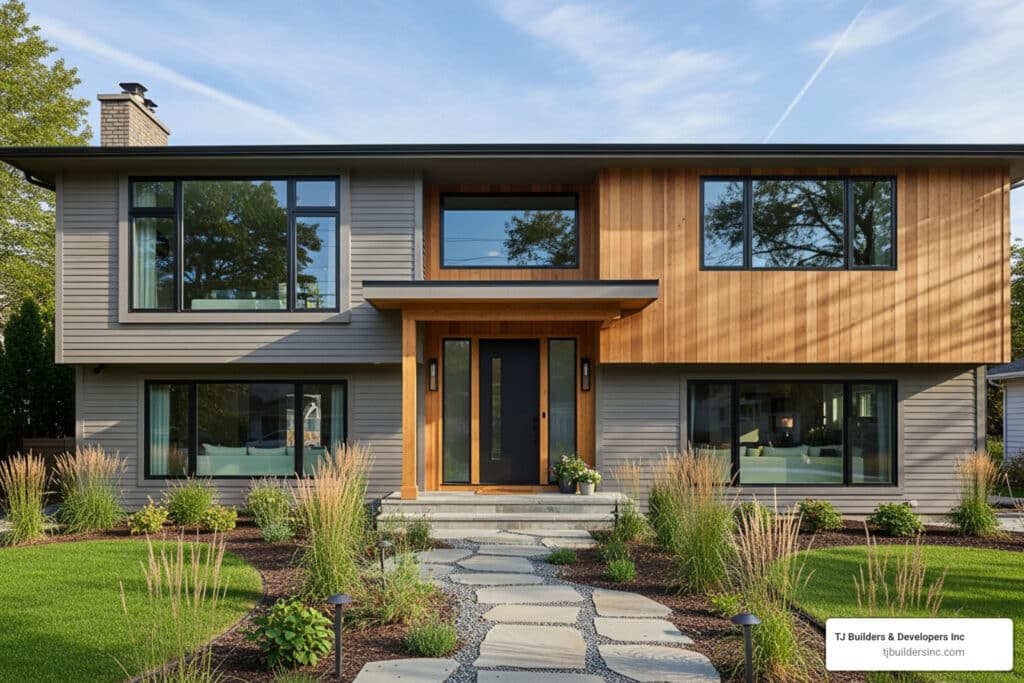 split level home remodel - remodel split level home