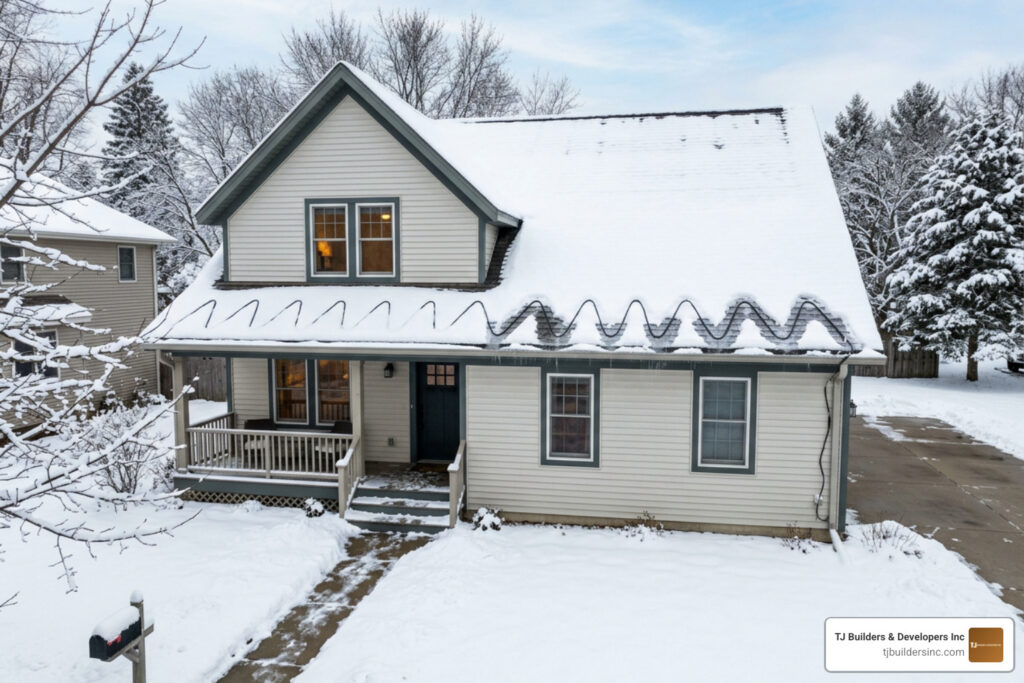 Electric Heat Cable Solutions to Stop Ice Dams in Their Tracks